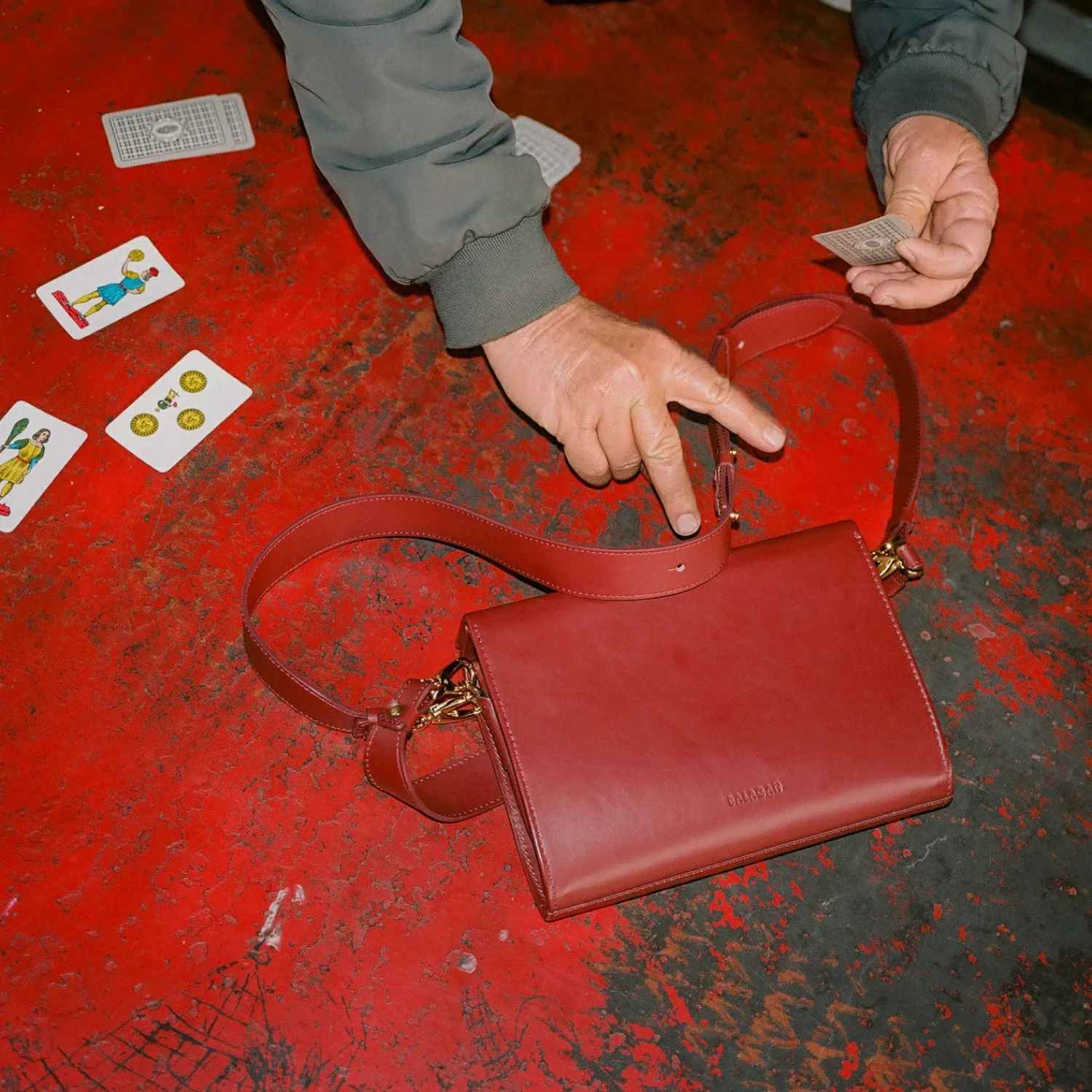 Listonoszki-Balagan Gala Bag Torebka, Bordowy