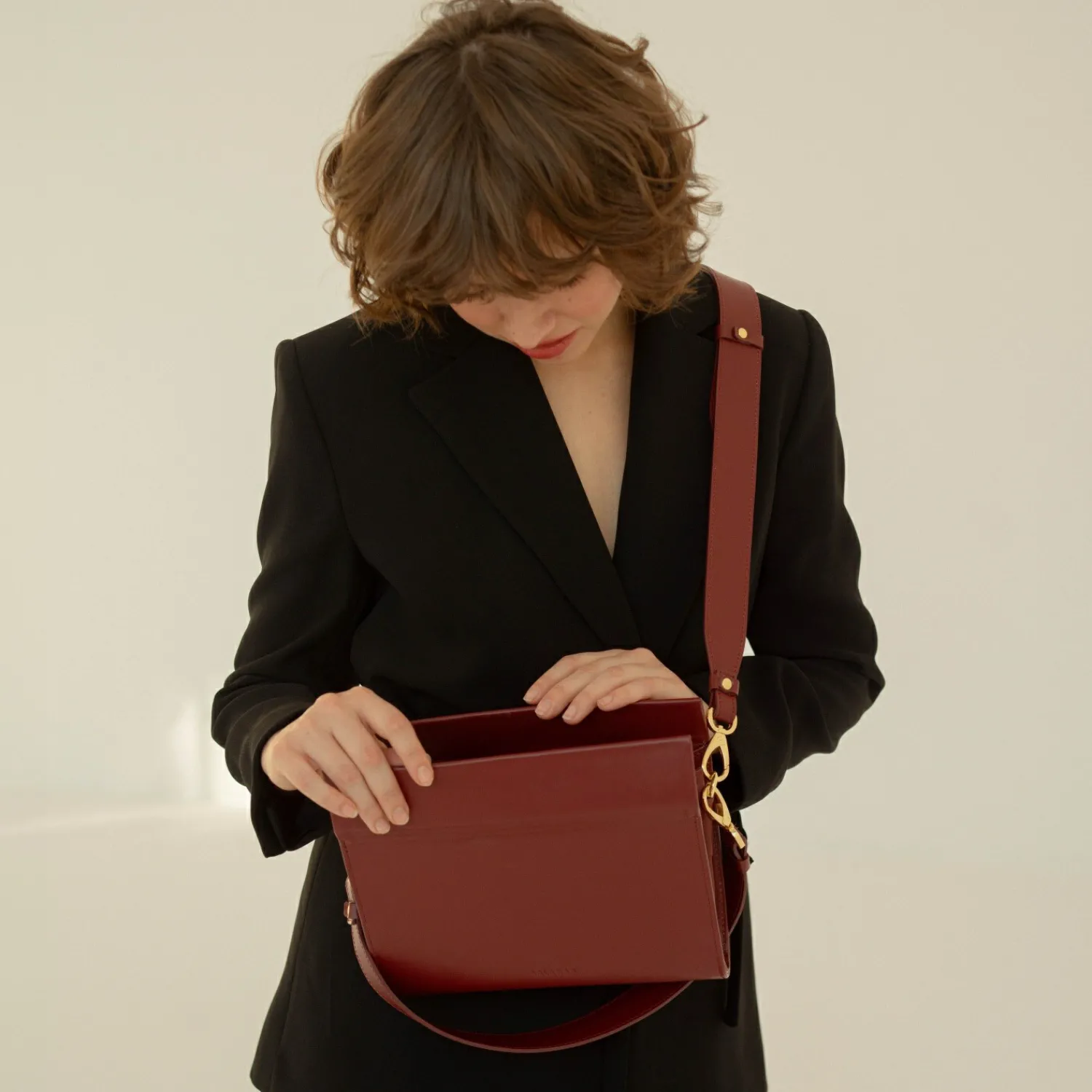 Listonoszki-Balagan Gala Bag Torebka, Bordowy