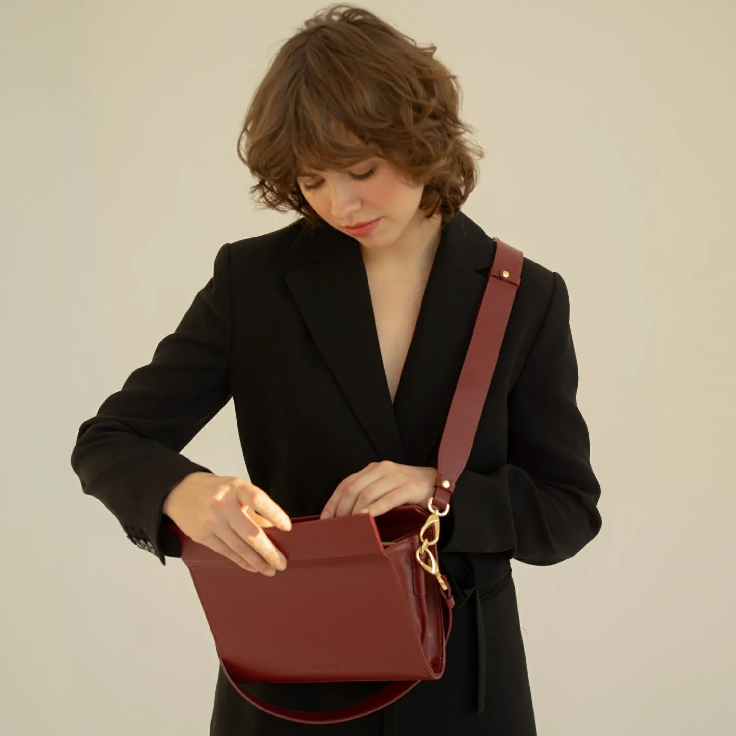 Listonoszki-Balagan Gala Bag Torebka, Bordowy