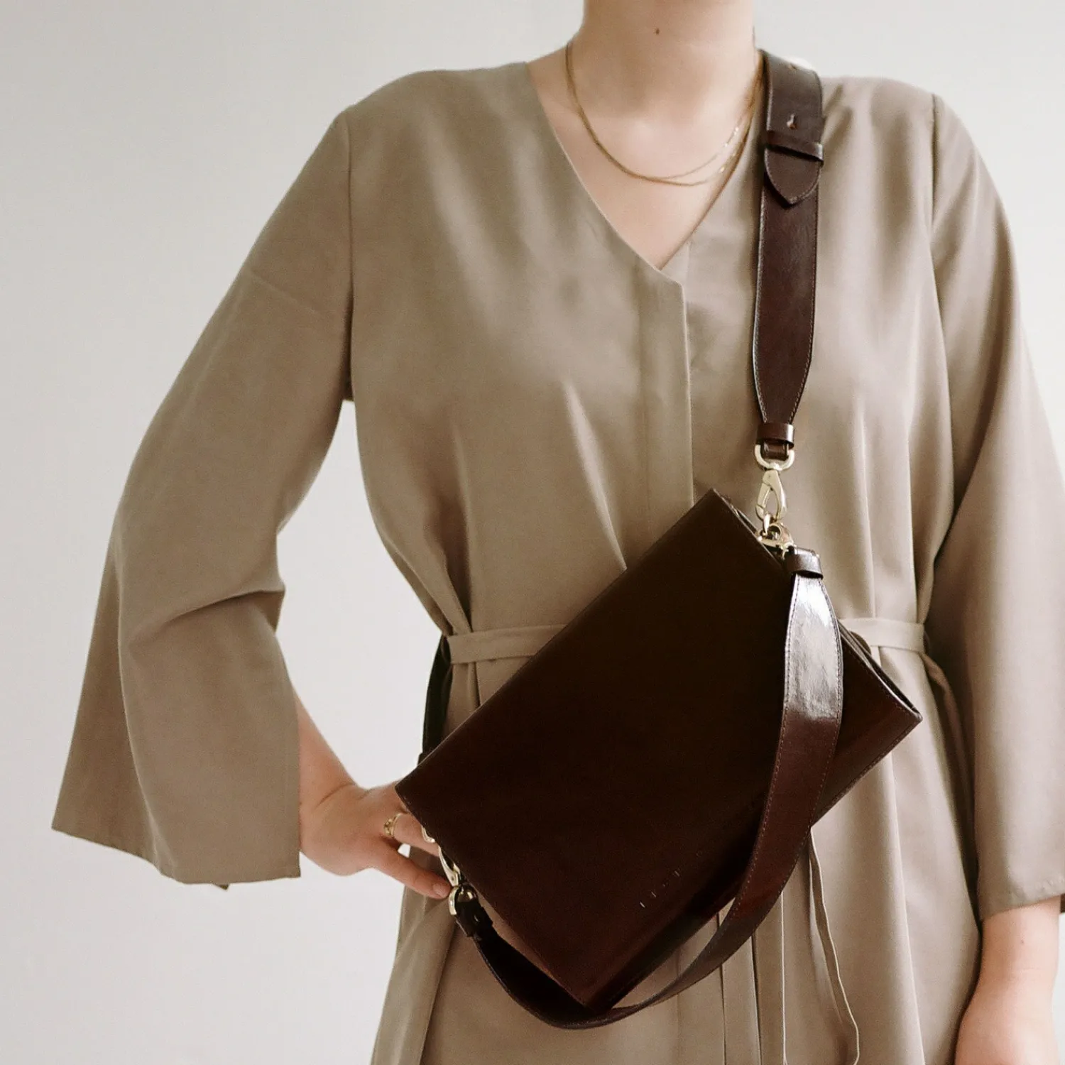 Torby Na Ramię-Balagan Gala Bag Torebka, Ciemny Braz