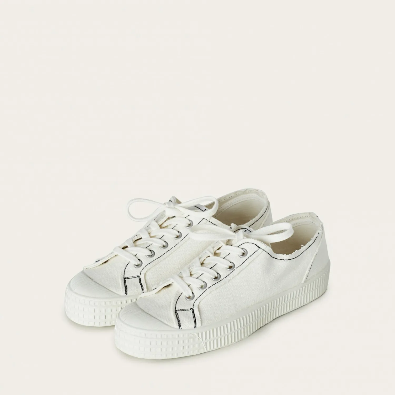 Sneakersy-Balagan Novesta Star Master Sneakersy Damskie Vegan, Perlowy Z Czarna Nicia