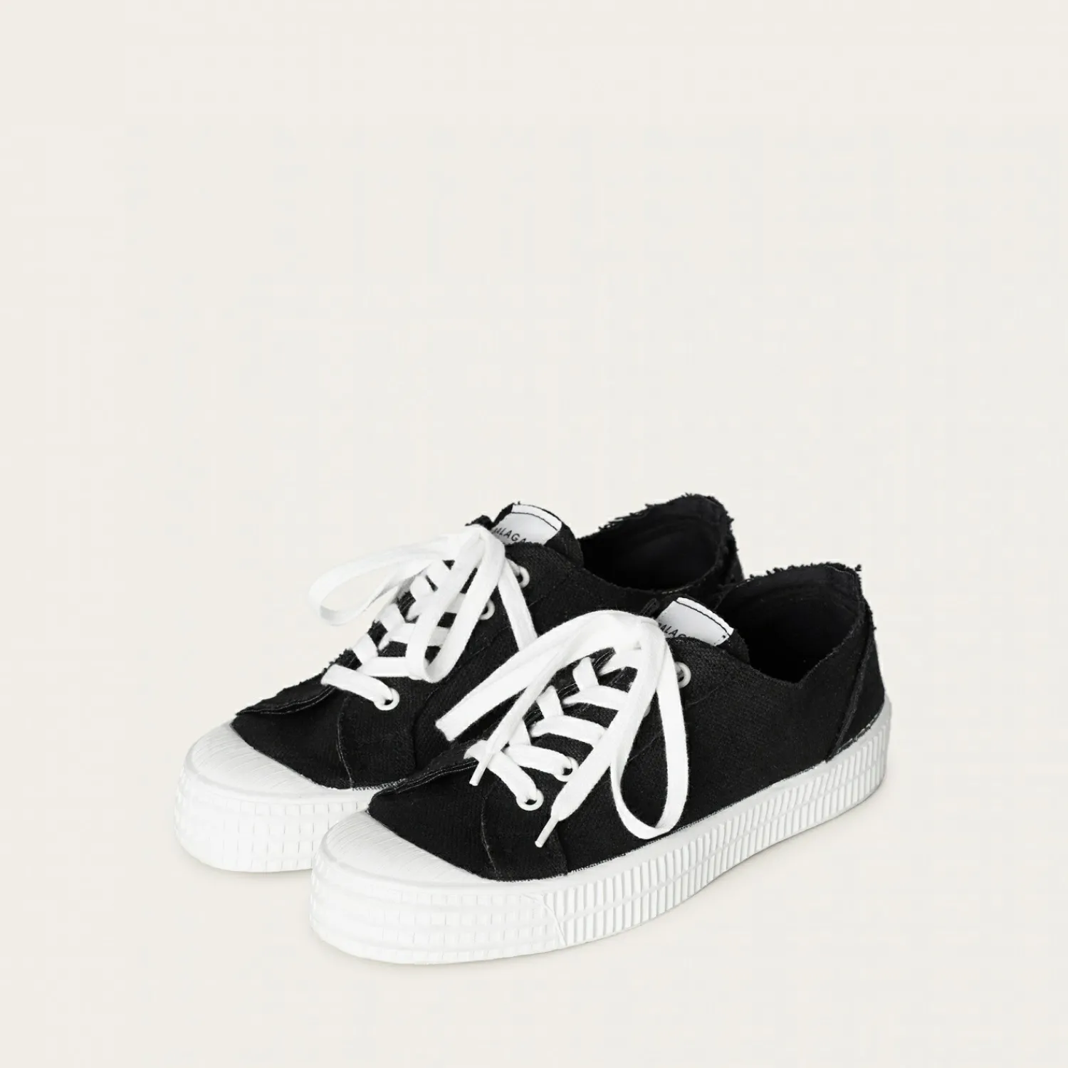 Sneakersy-Balagan Novesta Star Master Sneakersy Meskie Vegan, Czarne Na Bialym