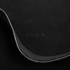 Shoppery-Balagan Sak Torebka L, Czarny Welur